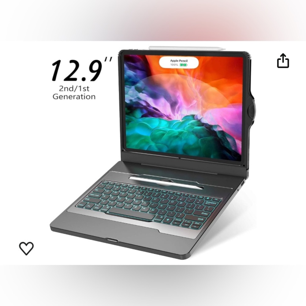 Multi Functional Keyboard Case for IPad Pro 12.9